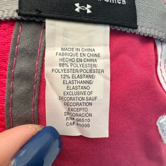 UNDER ARMOUR  WOMENS RUNNING HAT, PINK Baseball Cap Athletic EUC - Picture 14 of 16